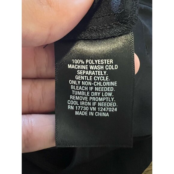 Mossimo Jumpsuit Ebony Size Medium Career Professional Preppy Beach Travel Light - Picture 12 of 16